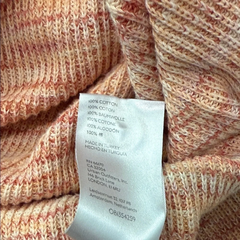 FREE PEOPLE Mercury Heathered Henley Sweater in Rosy Pink